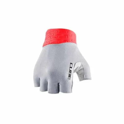 Manusi Cube Performance fara degete grey'n'red S