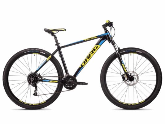 Bicicleta Drag Hardy 7.0 29 M black green, v6 AC-39 M-17 mechanical brake, 3x9 speed