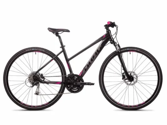 Bicicleta Drag Grand Canyon TE Lady 28 M black purple AL-39 M-17 20