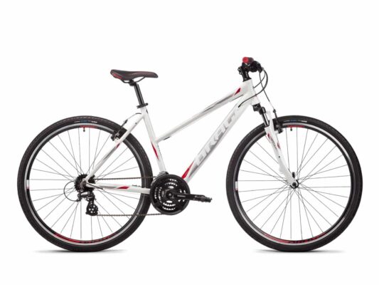 Bicicleta Drag Grand Canyon Comp Lady 28 M white red AT-37 M-17 21