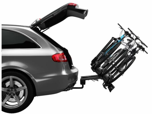 Thule VeloCompact 926 cu prindere pe carlig 3 biciclete 13 pin - imagine 3
