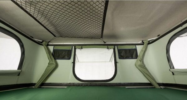 Cort Thule Basin 2 persoane cort auto cu prindere pe acoperis negru (hard shell rooftop) - imagine 2