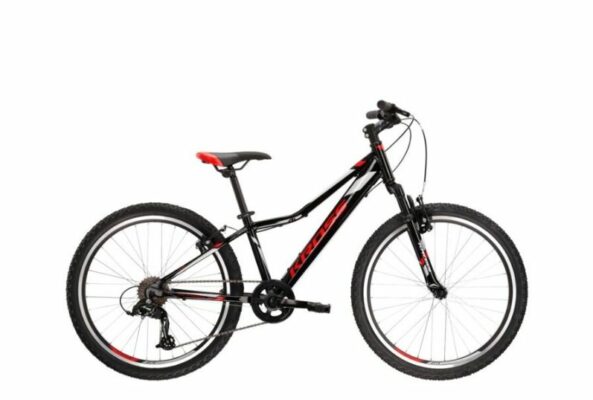 Kross Hexagon JR 1.0 24 S rosu alb negru 2022
