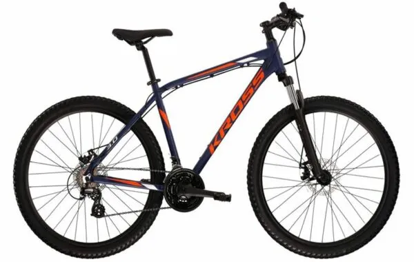 Kross Hexagon 3.0 26 XS albastru portocaliu alb 2022