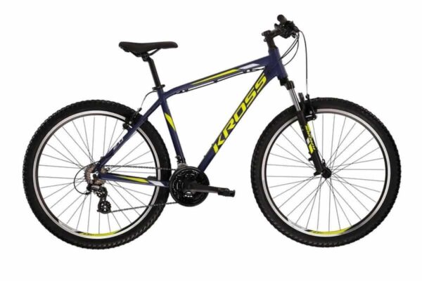 Kross Hexagon 2.0 26 XS albastru lime gri 2022