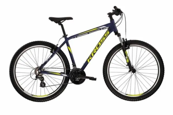 Kross Hexagon 2.0 26 XS albastru lime gri 2022