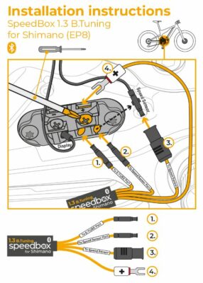 SpeedBox 1.3 B Tuning pentru Shimano EP8 - imagine 2