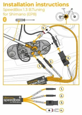 SpeedBox 1.3 B Tuning pentru Shimano EP8 - imagine 2