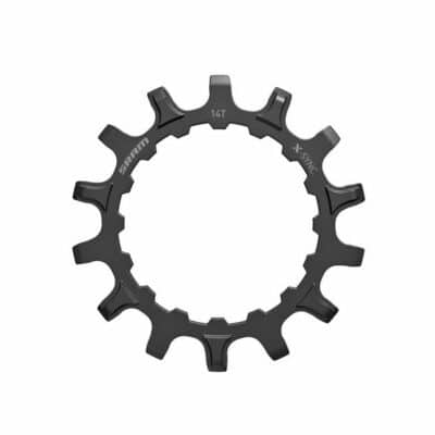 Foaie angrenaj SRAM X-Sync pentru  motoare Bosch 14 dinti negru