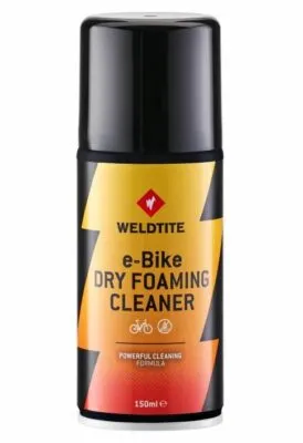 Solutie de curatat cu spuma uscata pentru e-Bike Weldtite 150 ml (e-Bike Dry Foaming Cleaner)