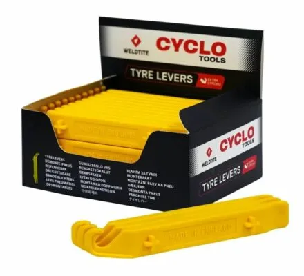 Levier anvelopa nylon galben Weldtite