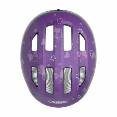 Casca Abus Smiley 3.0 purple star M - imagine 4