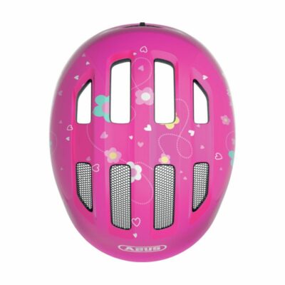 Casca Abus Smiley 3.0 pink butterfly M - imagine 4