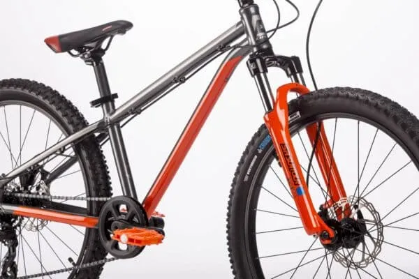 Bicicleta Drag Badger Fun 24 gri portocaliu - imagine 6