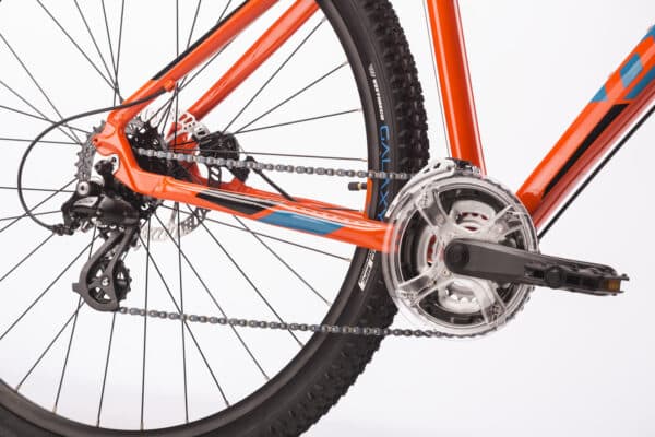 Bicicleta Drag Hardy 3.0 27.5 S portocaliu albastru 21 - imagine 8