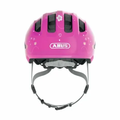 Casca Abus Smiley 3.0 pink butterfly S - imagine 2