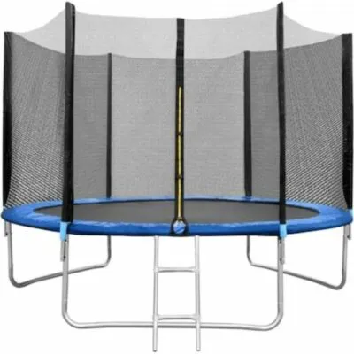 Trambulina 304 cm cu plasa si scarita de acces