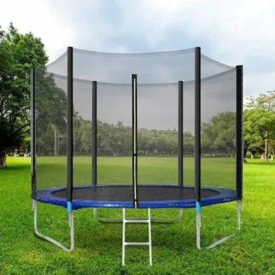 Trambulina 304 cm cu plasa si scarita de acces - imagine 3