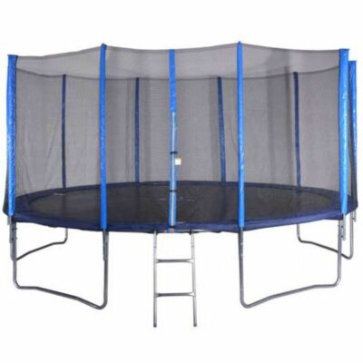 Trambulina 487 cm cu plasa si scarita de acces