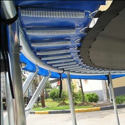 Trambulina FUN 305 cm cu plasa si scarita de acces - imagine 2