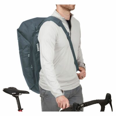 Thule RoundTrip Bike Duffel 55L blue - imagine 7