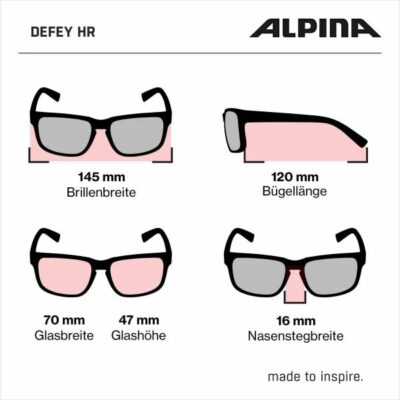Ochelari Alpina DEFEY HR black-white C - imagine 3