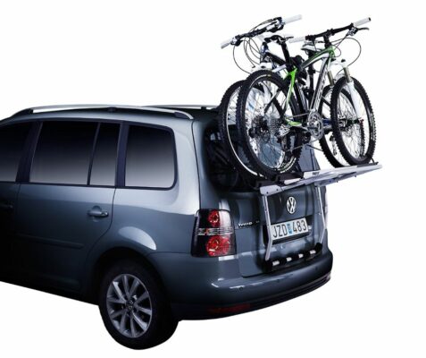 Thule Suport bicicleta pe haion Backpac 973 2 biciclete aluminiu - imagine 4