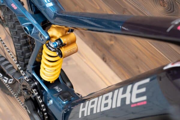 e-bike Haibike NDURO 8 Freeride i720Wh 12-G GX Eagle 2023 L glossy navy pink aqua titan - imagine 8