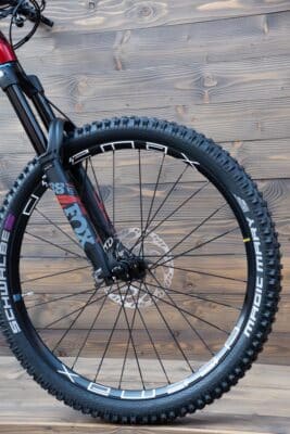 e-bike Haibike NDURO 7 i720Wh 12-G SLX 2023 S glossy grey red lime black - imagine 10
