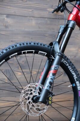 e-bike Haibike NDURO 7 i720Wh 12-G SLX 2023 XL glossy grey red lime black - imagine 3