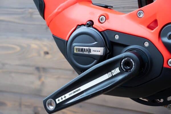 e-bike Haibike AllMtn 7 i720Wh 12-G GX Eagle 2023 matte red black neon L - imagine 14