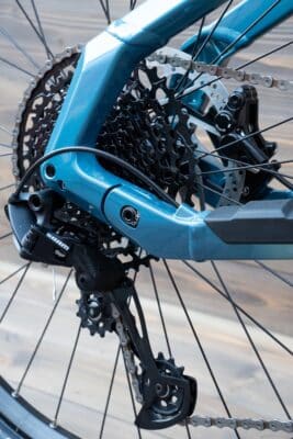 e-bike Haibike AllMtn 3 i625 12-G SX Eagle glossy metal honey cyan S - imagine 10