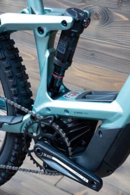 e-bike Haibike AllMtn 3 i625 12-G SX Eagle gloss metal honey cyan M - imagine 17