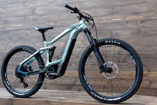 e-bike Haibike AllMtn 3 i625 12-G SX Eagle gloss metal honey cyan L - imagine 4
