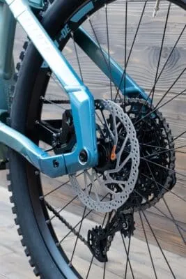 e-bike Haibike AllMtn 3 i625 12-G SX Eagle gloss metal honey cyan L - imagine 6