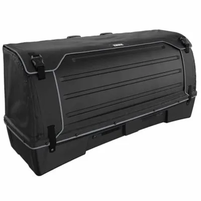 Thule cutie BackSpace XT se monteaza pe suportul de bicicleta VeloSpace XT