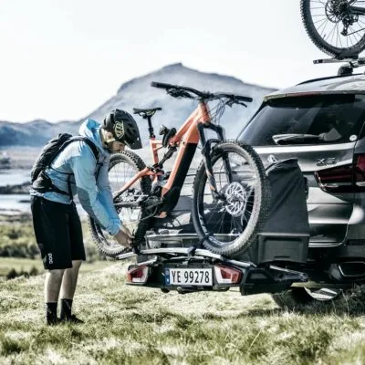 Thule cutie BackSpace XT se monteaza pe suportul de bicicleta VeloSpace XT - imagine 8