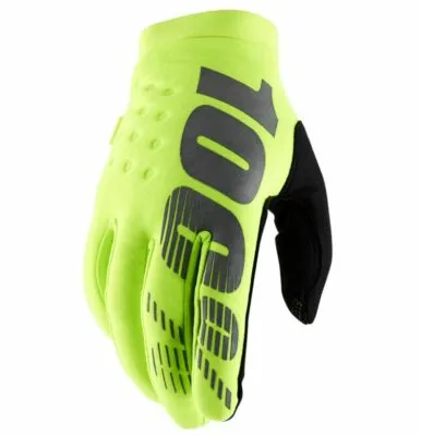Manusi 100Percent Brisker Youth Cold Weather L flou yellow
