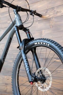 Bicicleta  MeridaOne Sixty 400 L Grey Sparkling Black /22-23 mo - imagine 4