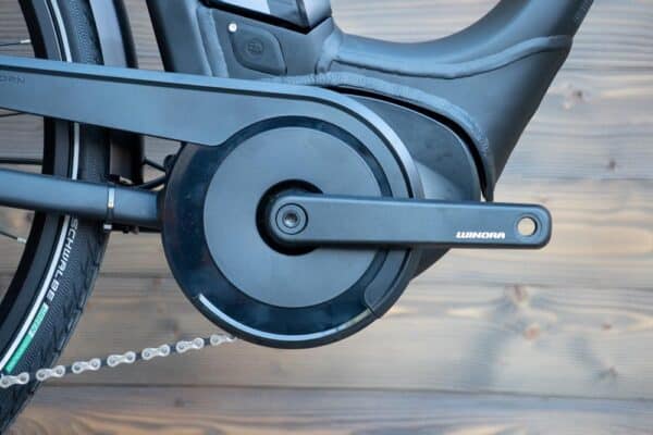 e-bike Winora Tria 9 Monotube 500Wh 28 9-G Alivio black matt - imagine 9