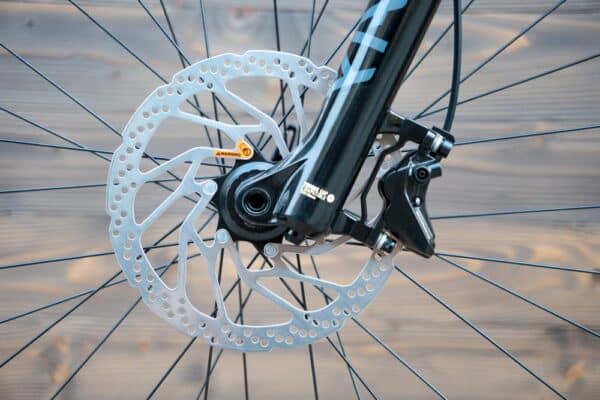 e-bike Haibike AllMtn CF 9 i750 12-G NX Eagle XL gloss fade blue white - imagine 5