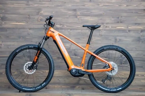 e-bike Haibike Alltrack 6 27.5 i720Wh 11-G Deore 2023 S papaya titan glossy - imagine 3