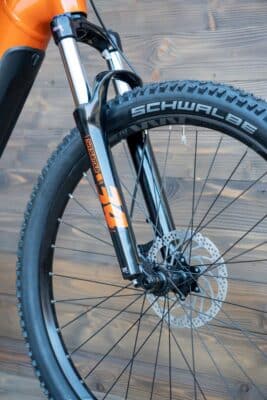 e-bike Haibike Alltrack 6 27.5 i720Wh 11-G Deore 2023 S papaya titan glossy - imagine 5
