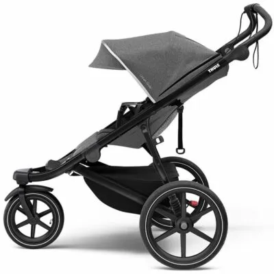 Thule Urban Glide 2 jogging stroller black/grey melange - imagine 2