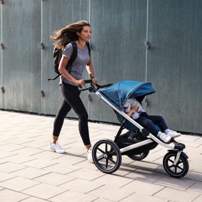 Thule Urban Glide 2 jogging stroller black/grey melange - imagine 4