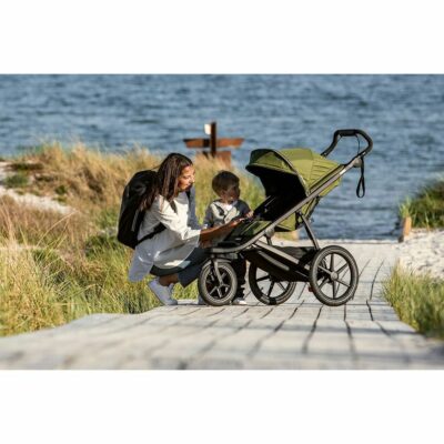 Thule Urban Glide 2 jogging stroller black/grey melange - imagine 5