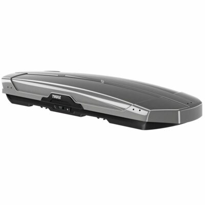 Thule cutie Motion XT Alpine ski roof box Titan lucios