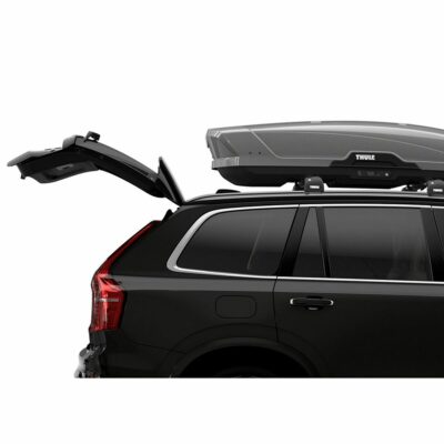Thule cutie Motion XT Alpine ski roof box Titan lucios - imagine 6