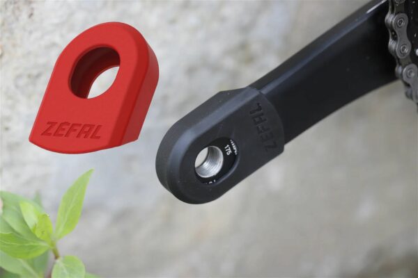 Protectii pedalier Zefal Crank Armor rosu 2632 - imagine 2