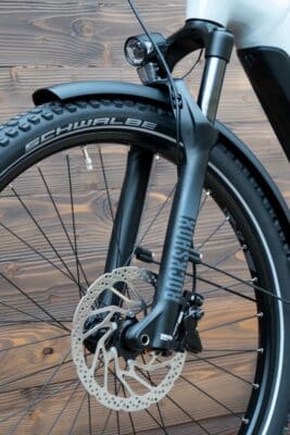 e-bike Haibike Trekking 7 Low i720Wh 12-G 2023 M urban grey white - imagine 4